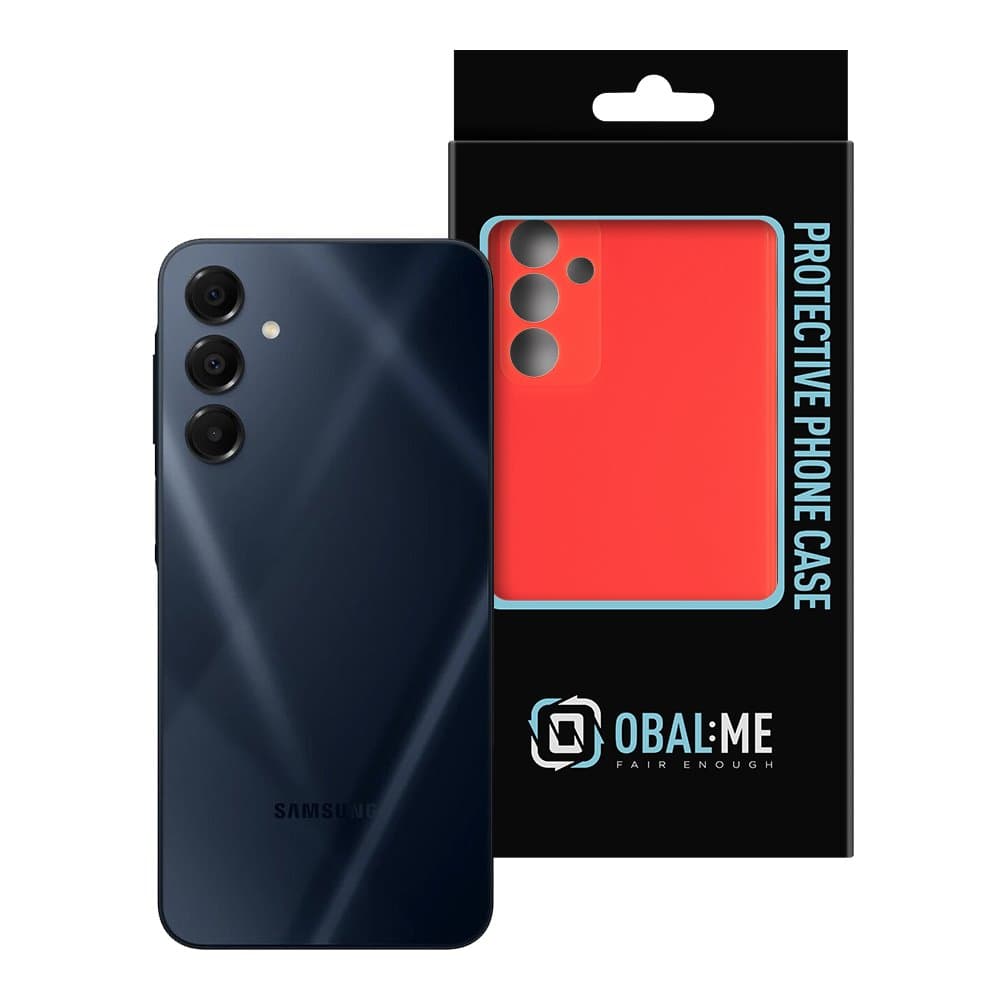 Zadní kryt OBAL:ME Matte TPU pro Samsung A16 5G Red - náhled 3
