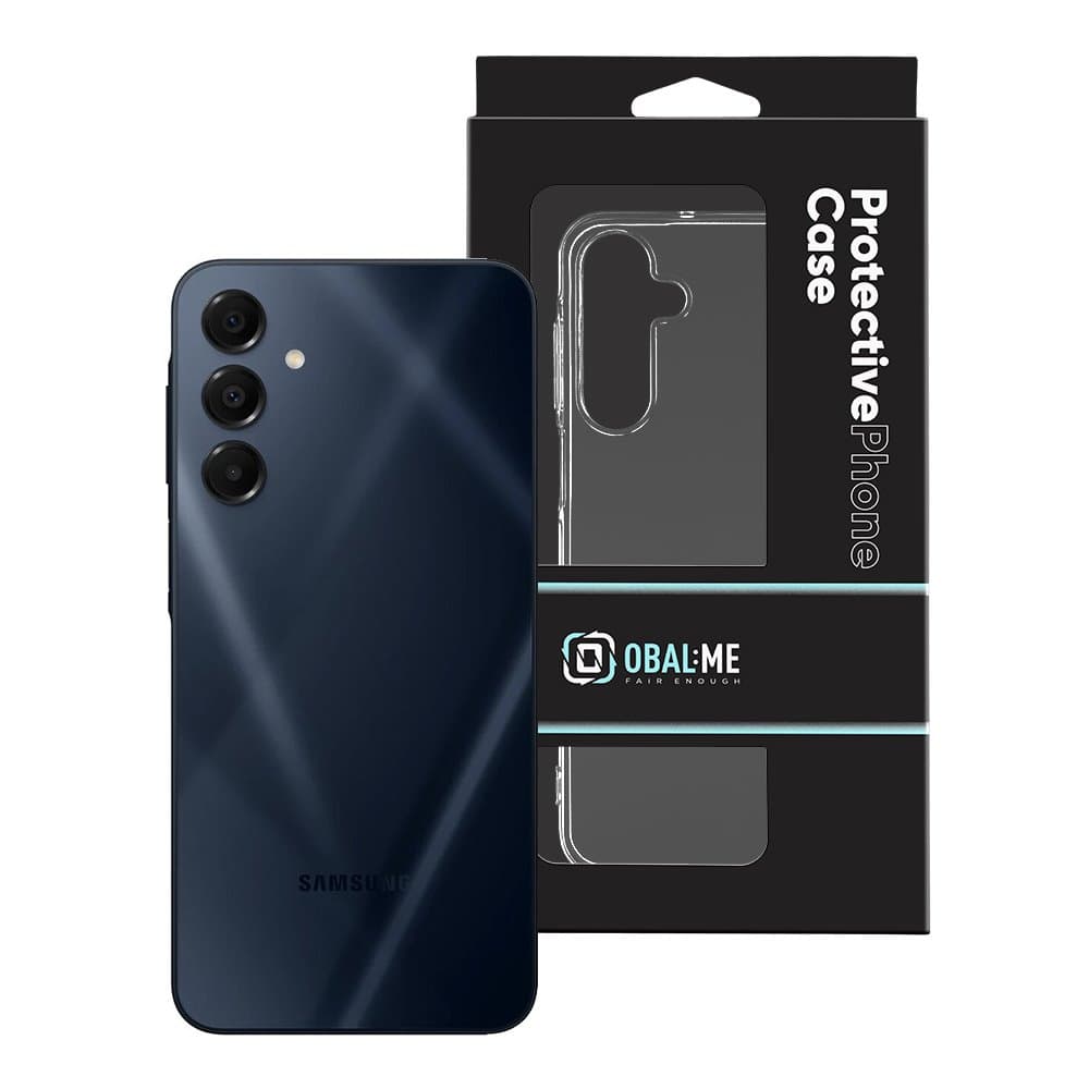 Zadní kryt OBAL:ME TPU pro Samsung Galaxy A16 5G Transparent - náhled 3