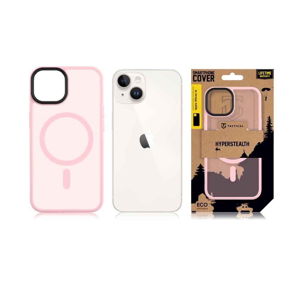 Zadní kryt Tactical MagForce Hyperstealth pro iPhone 14 Pink Panther - náhled 3