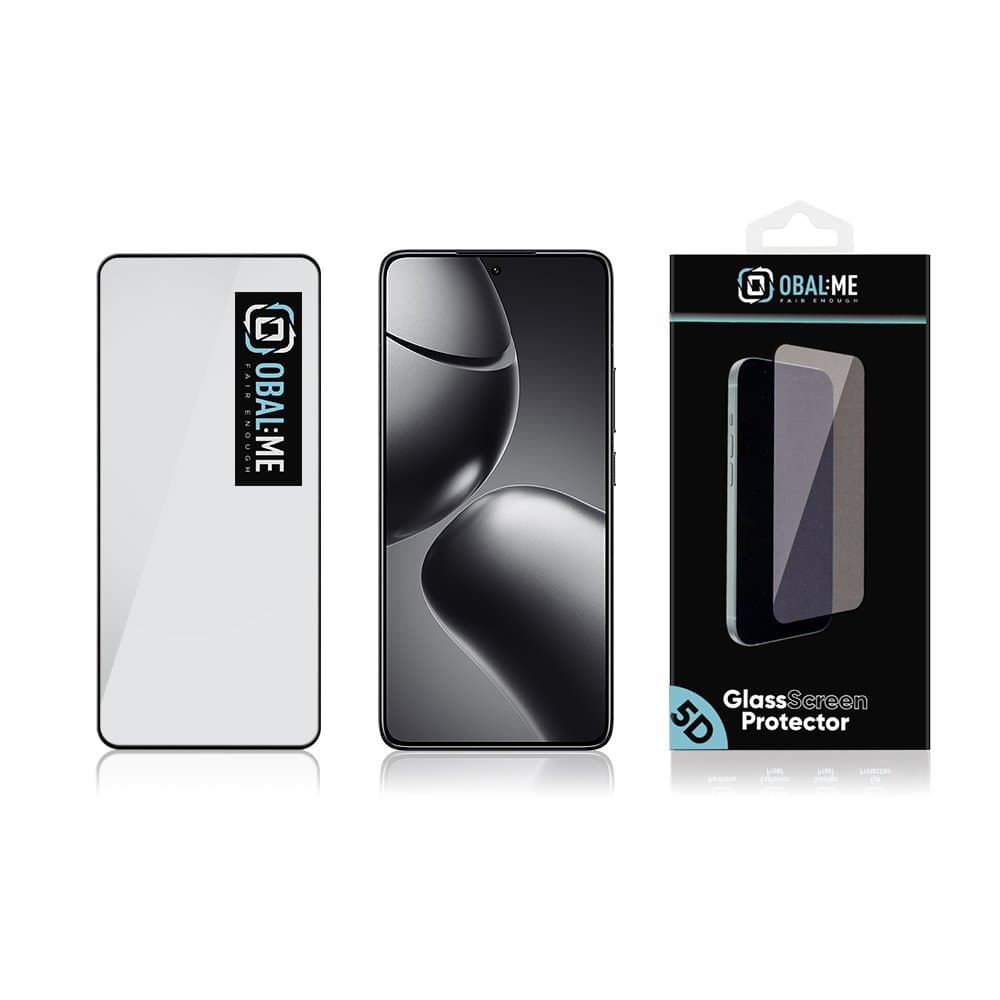 Tvrzené sklo OBAL:ME 5D pro Xiaomi 14T-14T Pro Black - náhled 3
