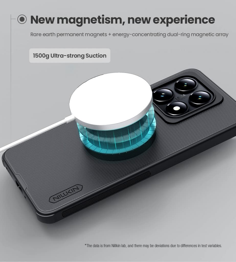 Zadní kryt Nillkin Super Frosted PRO Magnetic pro Xiaomi 14T Black - náhled 3