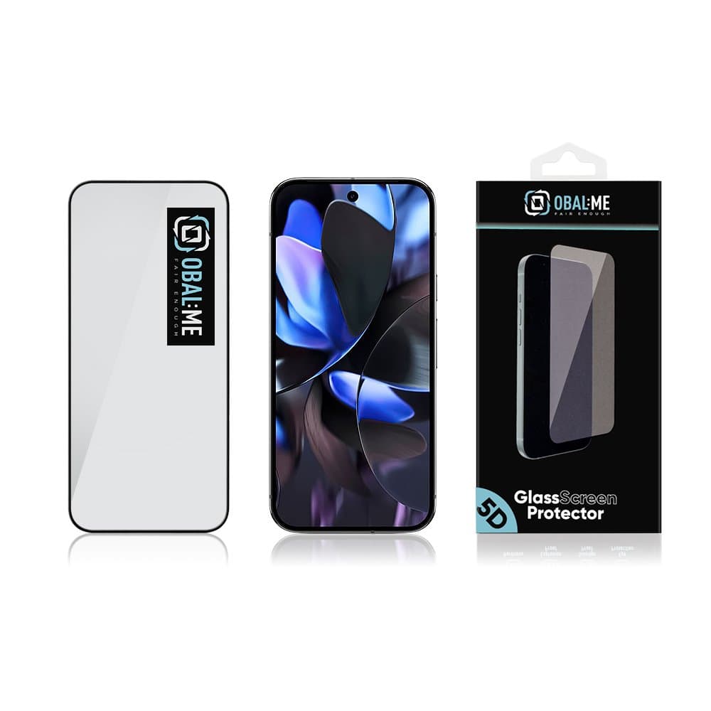 Tvrzené sklo OBAL:ME 5D pro Google Pixel 9-9 Pro Black - náhled 3