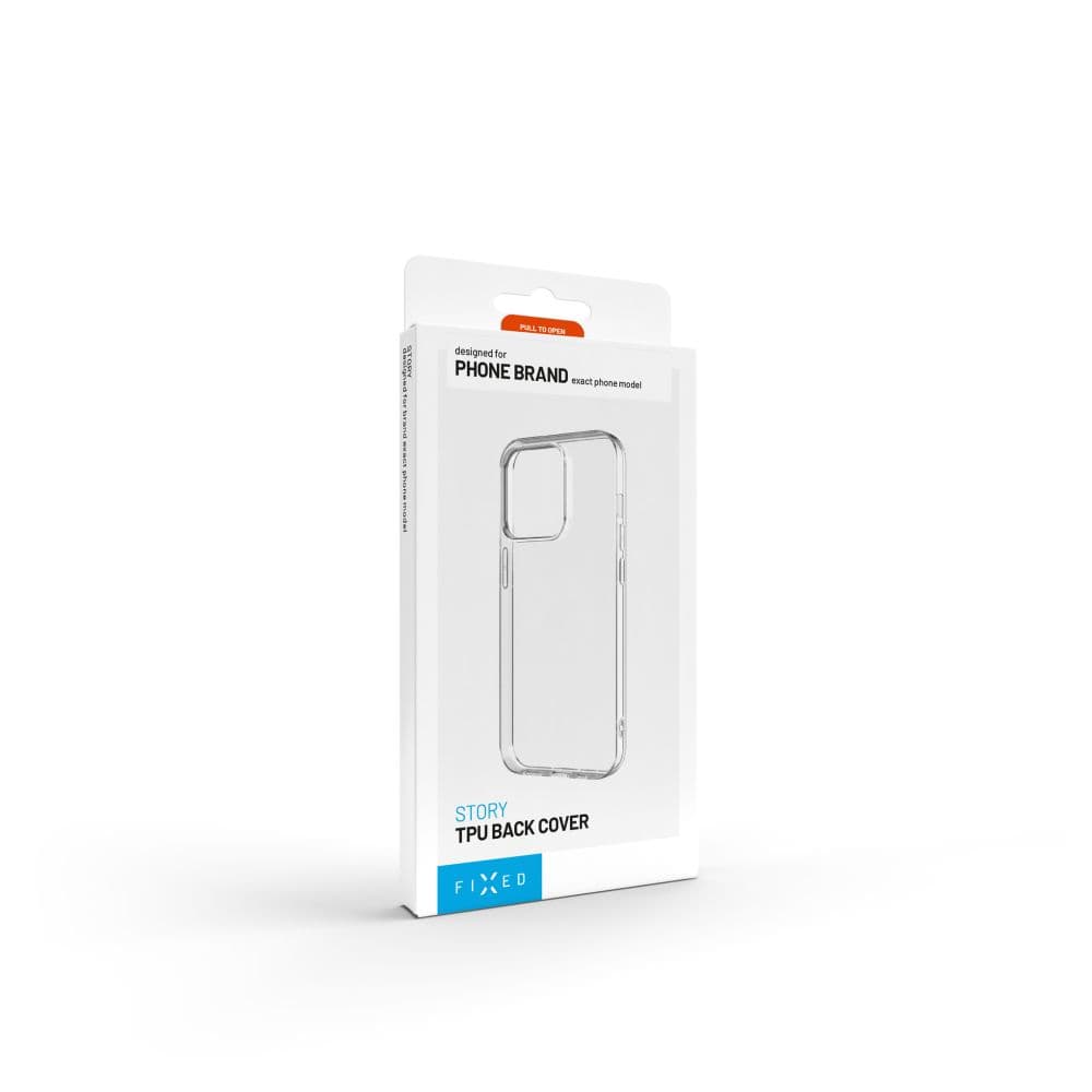 TPU gelový kryt FIXED Story pro Infinix Hot 50 Pro, čirý - náhled 3
