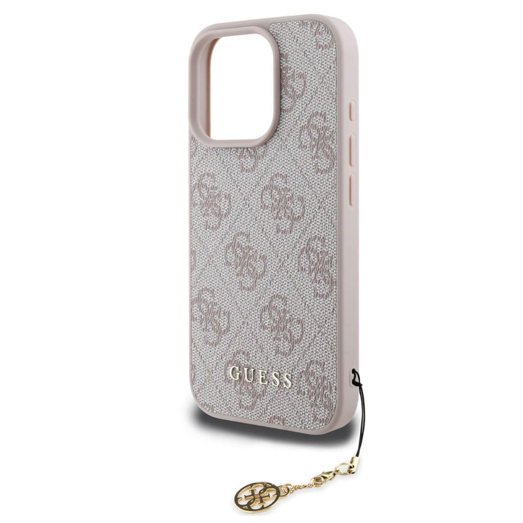 Zadní kryt Guess 4G Kryt pro iPhone 16 Pro Max Tone on Tone Pink - náhled 3