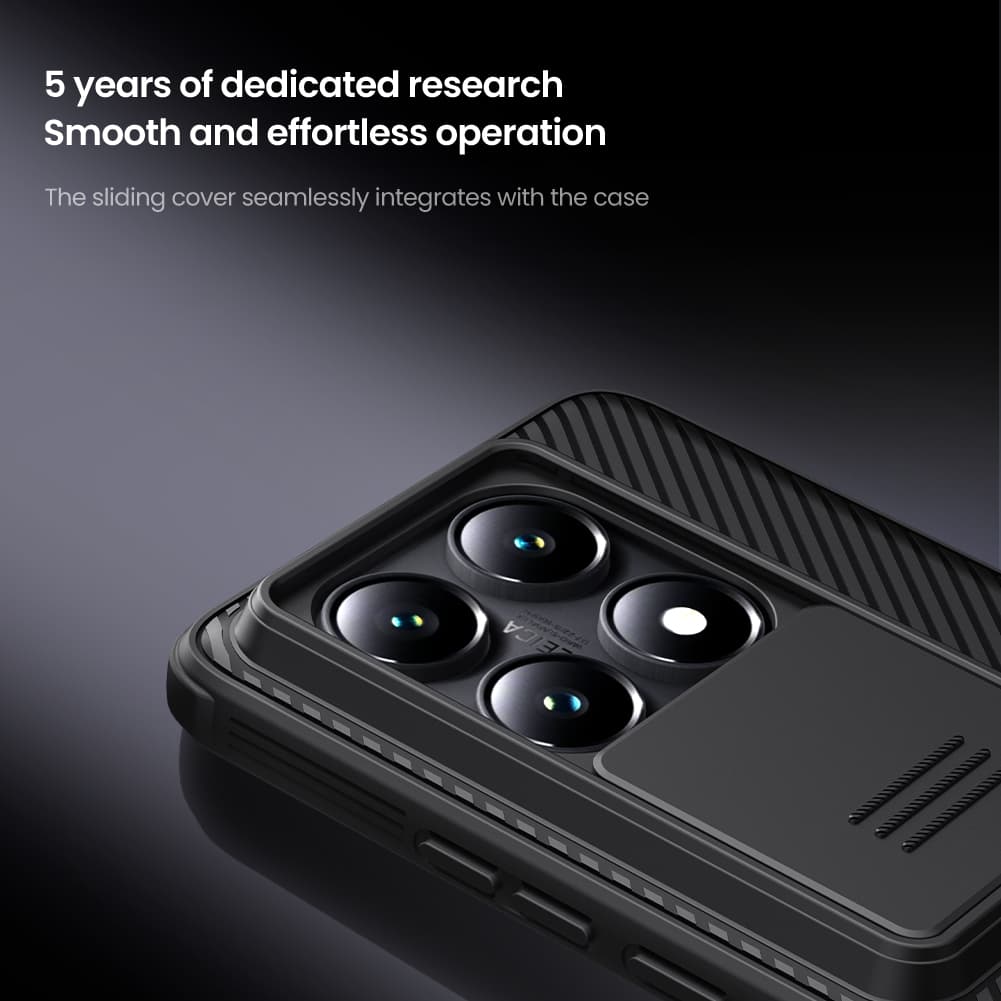 Zadní kryt Nillkin CamShield PRO pro Xiaomi 14T Pro Black - náhled 3