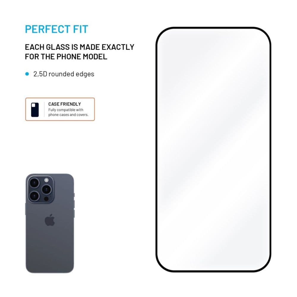 Ochranné tvrzené sklo FIXED Full-Cover pro Xiaomi Redmi Note 14 5G, černé - náhled 3