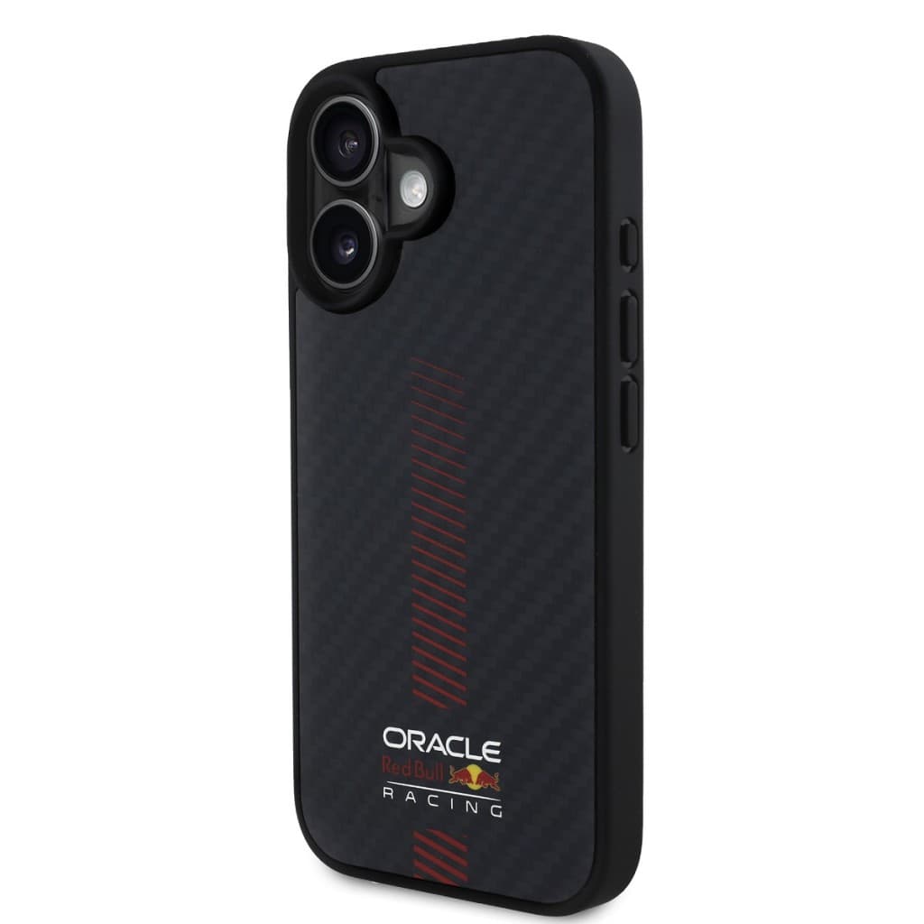 Zadní kryt Red Bull Carbon Powerbar MagSafe pro iPhone 16 Plus Black - náhled 3
