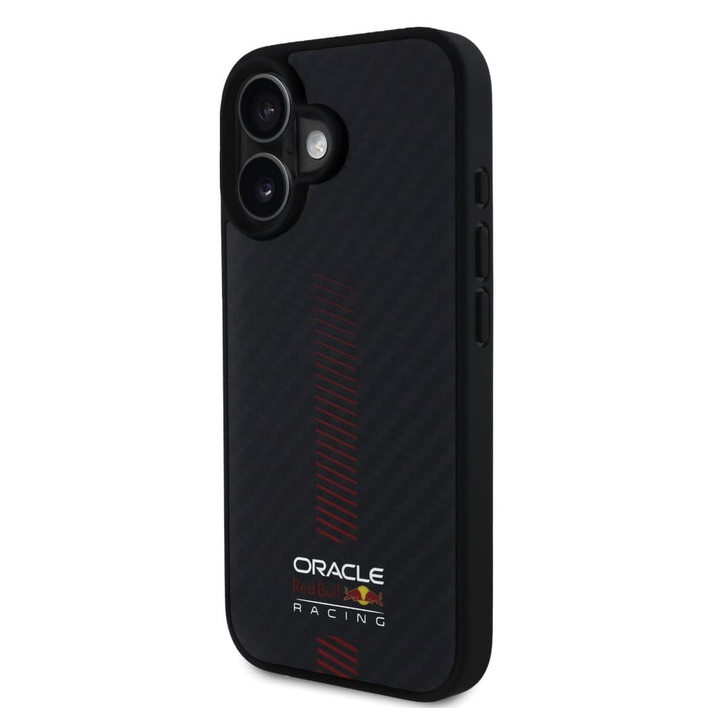 Zadní kryt Red Bull Carbon Powerbar MagSafe pro iPhone 16 Black - náhled 3