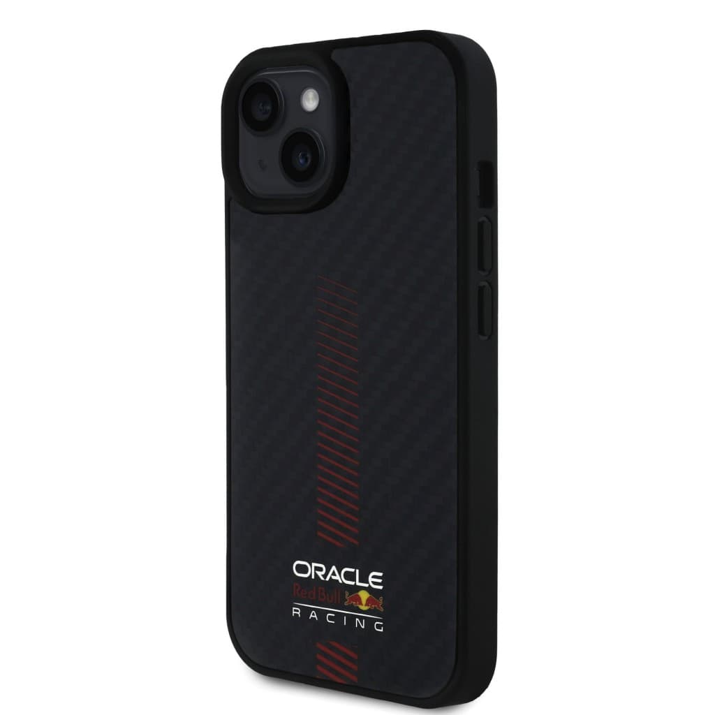 Zadní kryt Red Bull Carbon Powerbar MagSafe pro iPhone 15 Black - náhled 3