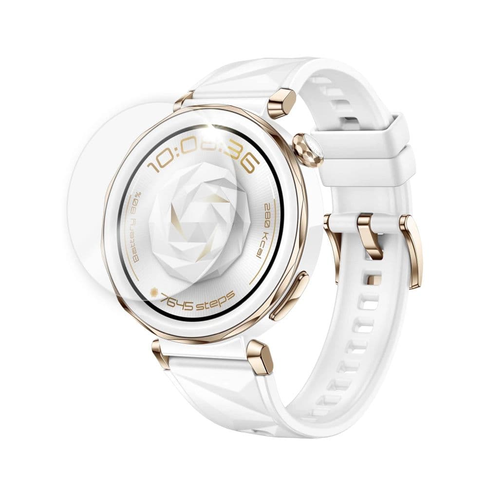 Ochranné tvrzené sklo FIXED pro smartwatch Huawei GT 5 Pro 42mm, 2 ks v balení, čiré - náhled 3