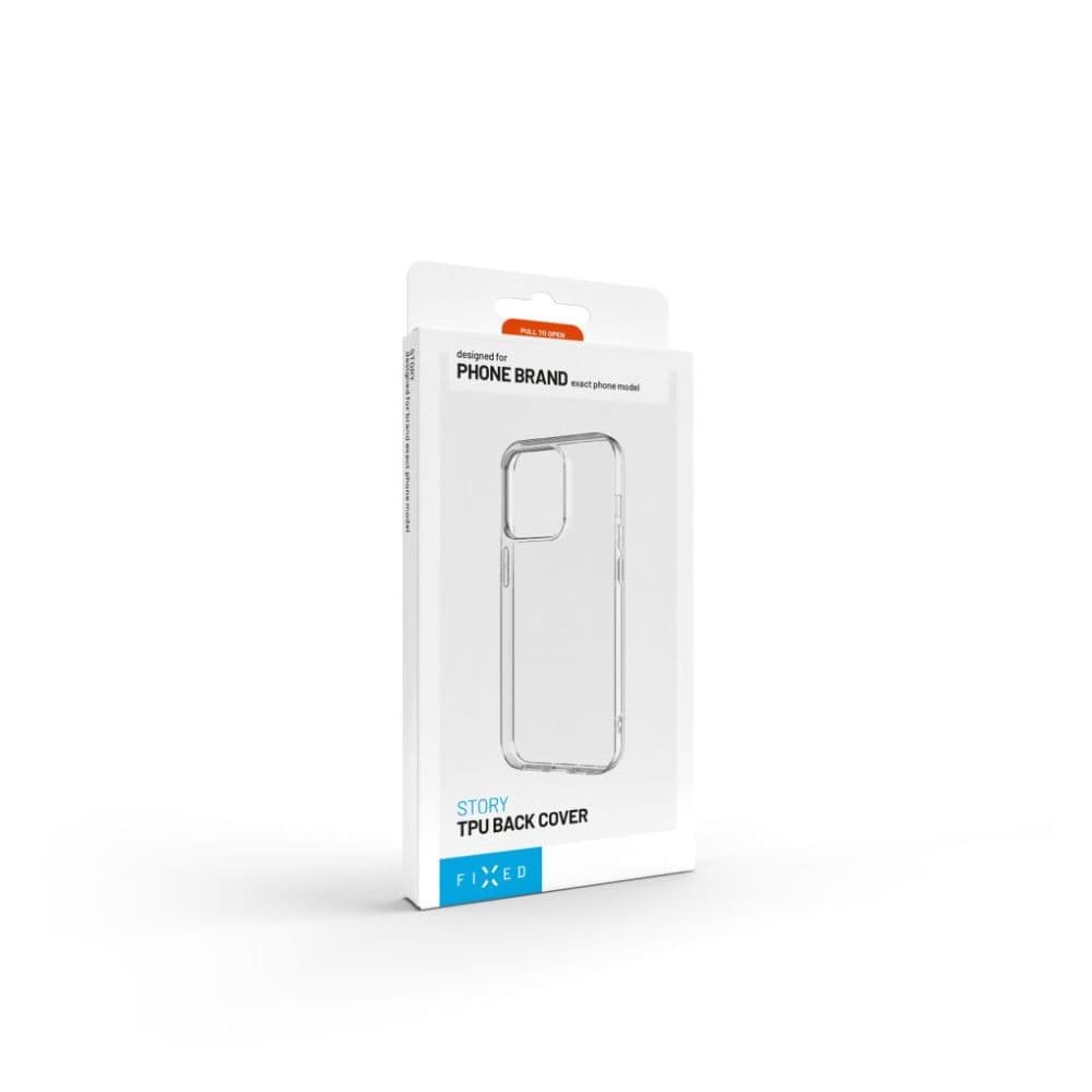 TPU gelový kryt FIXED Story pro Xiaomi Redmi Note 14 5G, čirý - náhled 3