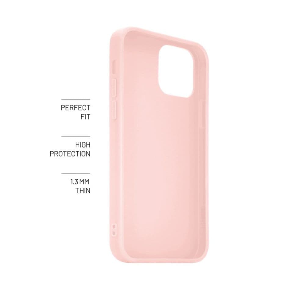 Zadní pogumovaný kryt FIXED Story pro Xiaomi Redmi Note 14 5G, růžový - náhled 3