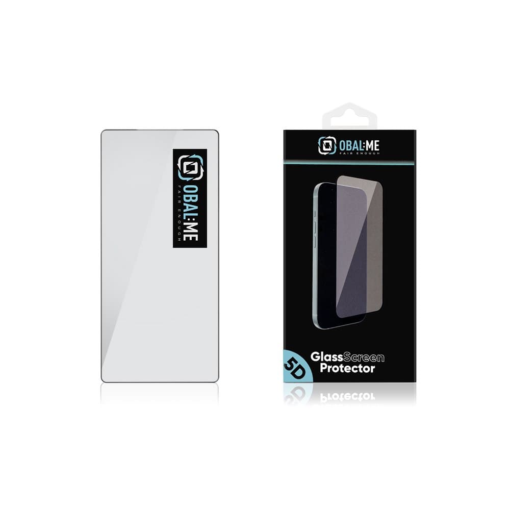 Tvrzené sklo OBAL:ME 5D pro Samsung Galaxy S25 Ultra Black - náhled 3