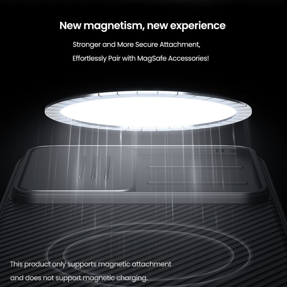 Zadní kryt Nillkin CamShield PRO Magnetic pro Samsung Galaxy S25 Black - náhled 3