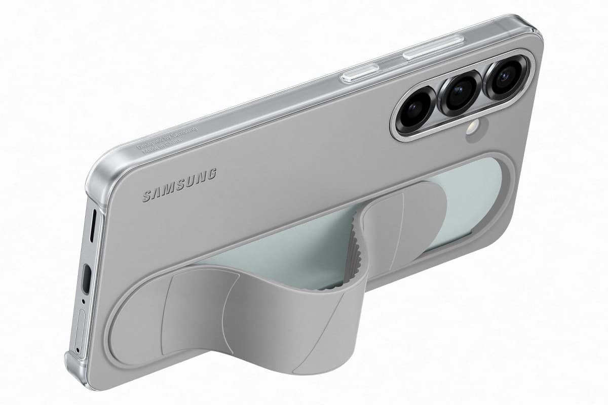 Zadní kryt EF-GS931CJE Samsung Standing Grip pro Galaxy S25 Gray - náhled 3