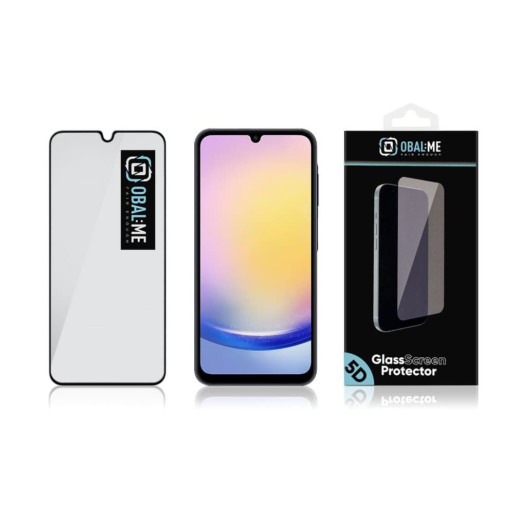 Tvrzené sklo OBAL:ME 5D pro Samsung Galaxy A26 5G Black - náhled 3