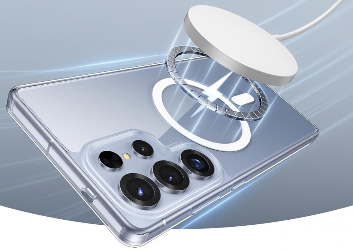 Zadní kryt Swissten Clear Jelly Magstick pro Samsung S25 Ultra průhledný - náhled 3