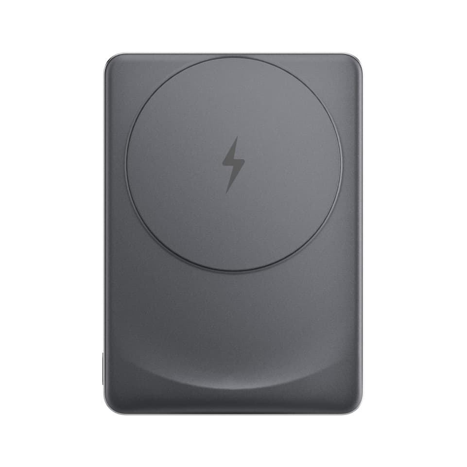 Magnetická powerbanka OnePlus Slim 5000mAh Silver Grey - náhled 3