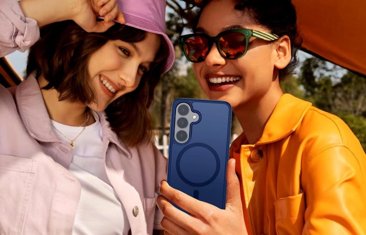 Zadní kryt Swissten Magstick Flex pro Samsung S24 FE modrý - náhled 3