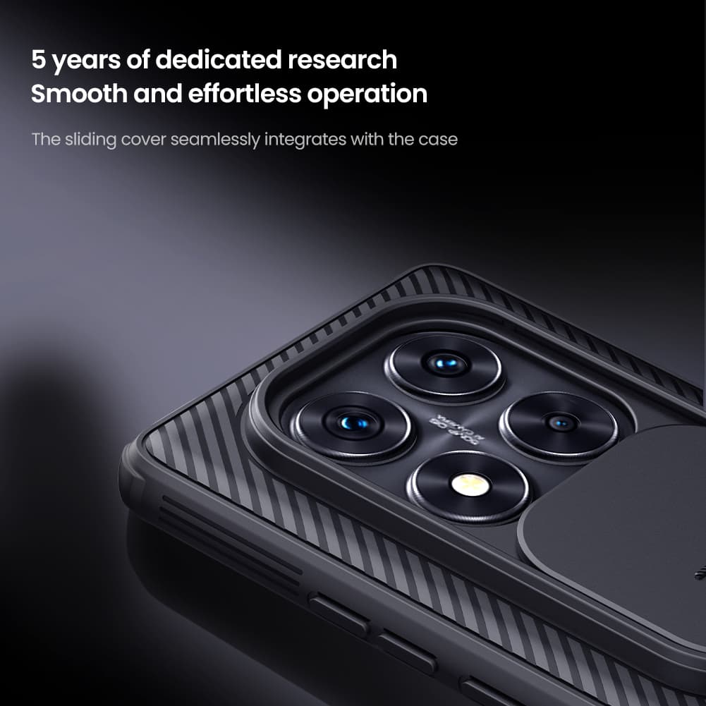 Zadní kryt Nillkin CamShield PRO pro Xiaomi Redmi Note 14 Pro 5G-Poco X7 5G Black - náhled 3