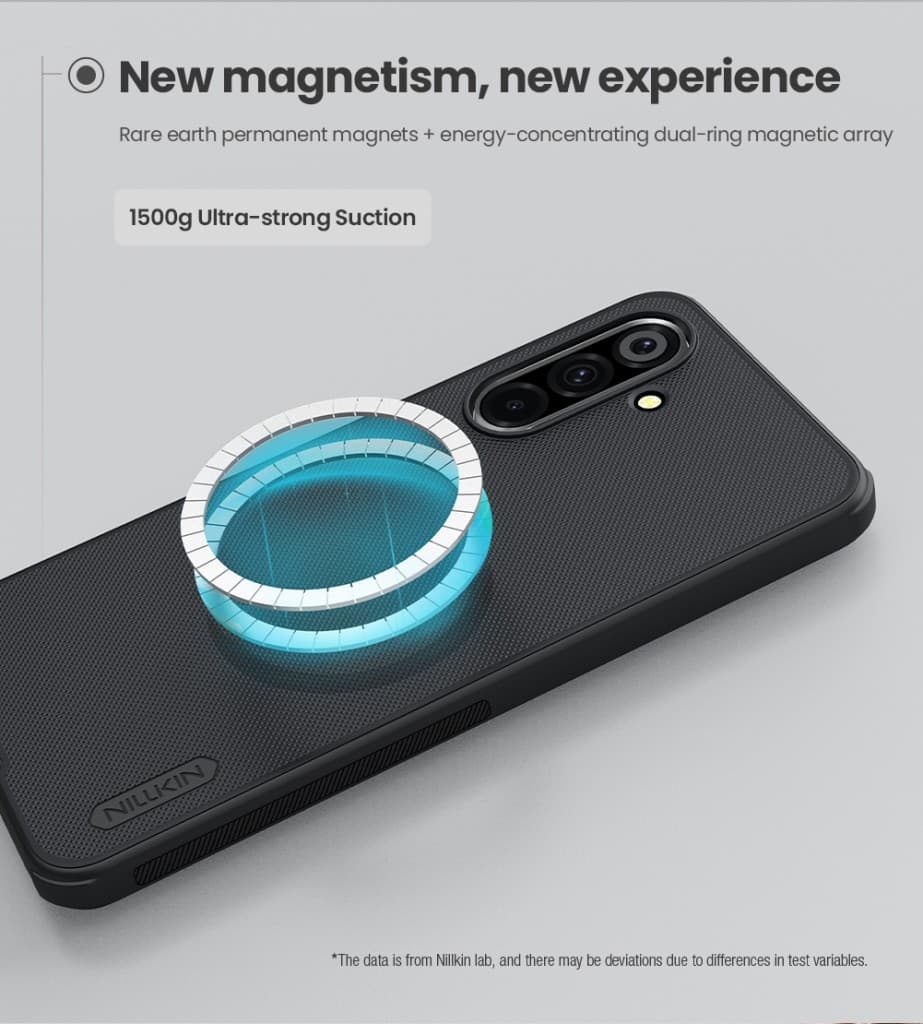Zadní kryt Nillkin Super Frosted PRO Magnetic pro Samsung Galaxy A26 5G Black - náhled 3