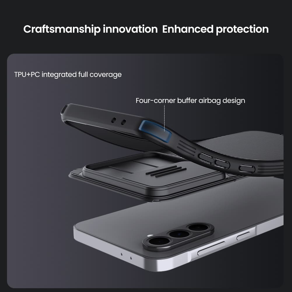 Zadní kryt Nillkin CamShield PRO pro Samsung Galaxy A56 5G Black - náhled 3