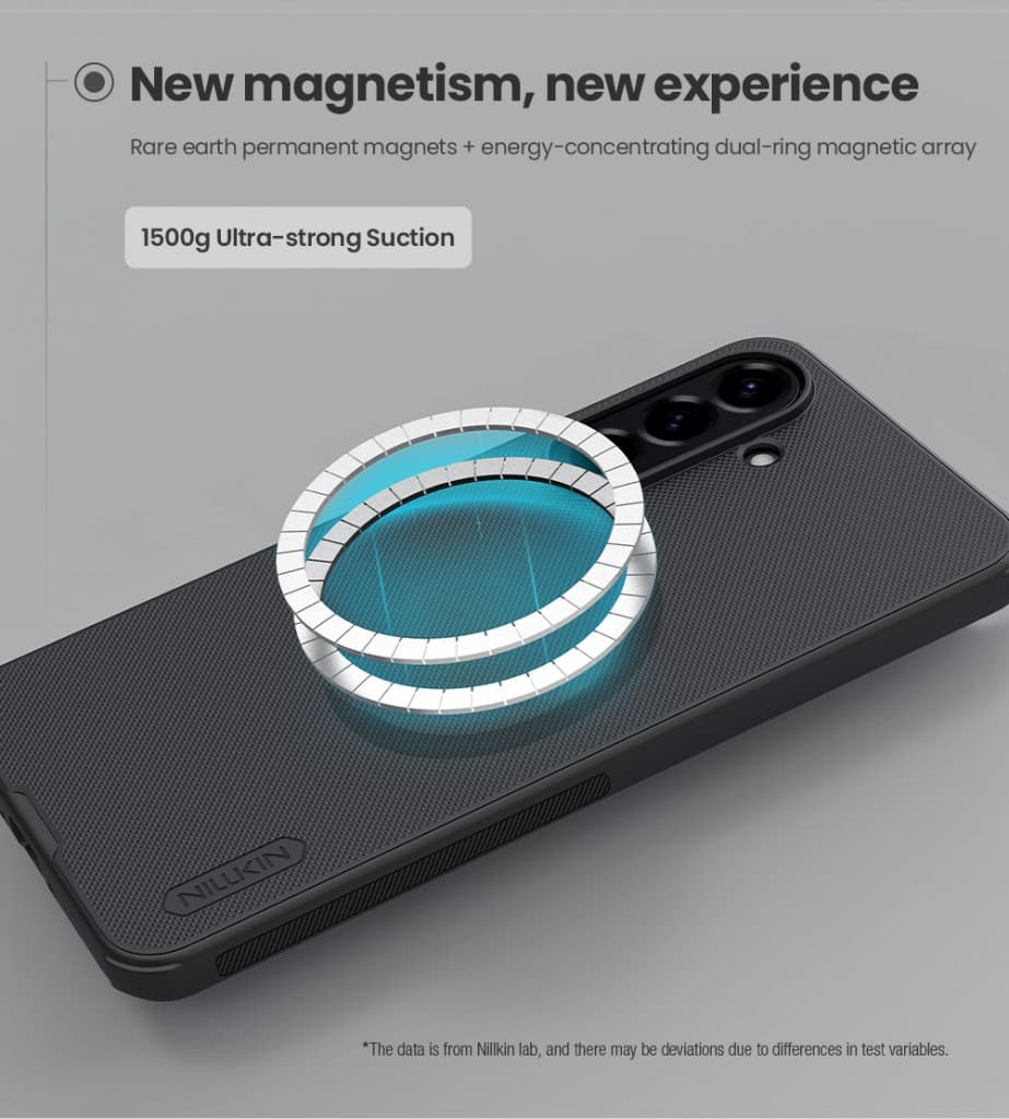 Zadní kryt Nillkin Super Frosted PRO Magnetic pro Samsung Galaxy A56 5G Black - náhled 3