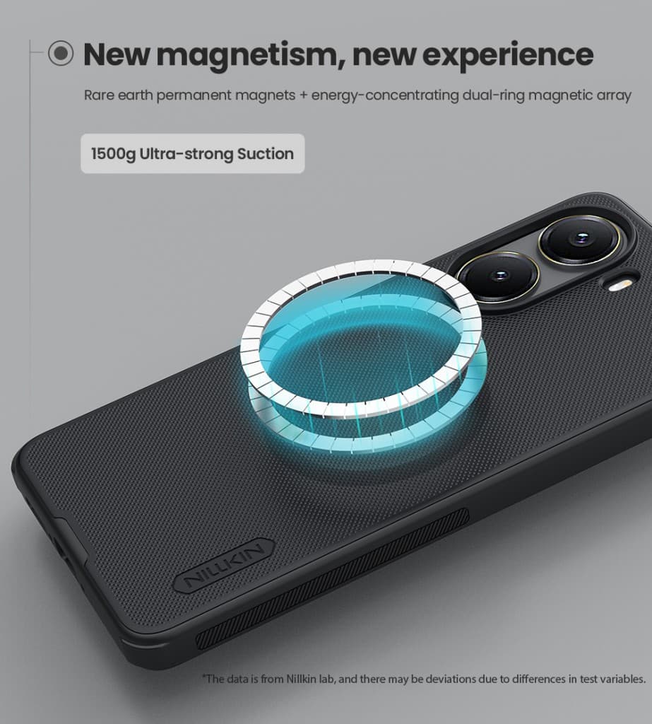 Zadní kryt Nillkin Super Frosted PRO Magnetic pro Poco X7 Pro 5G Black - náhled 3