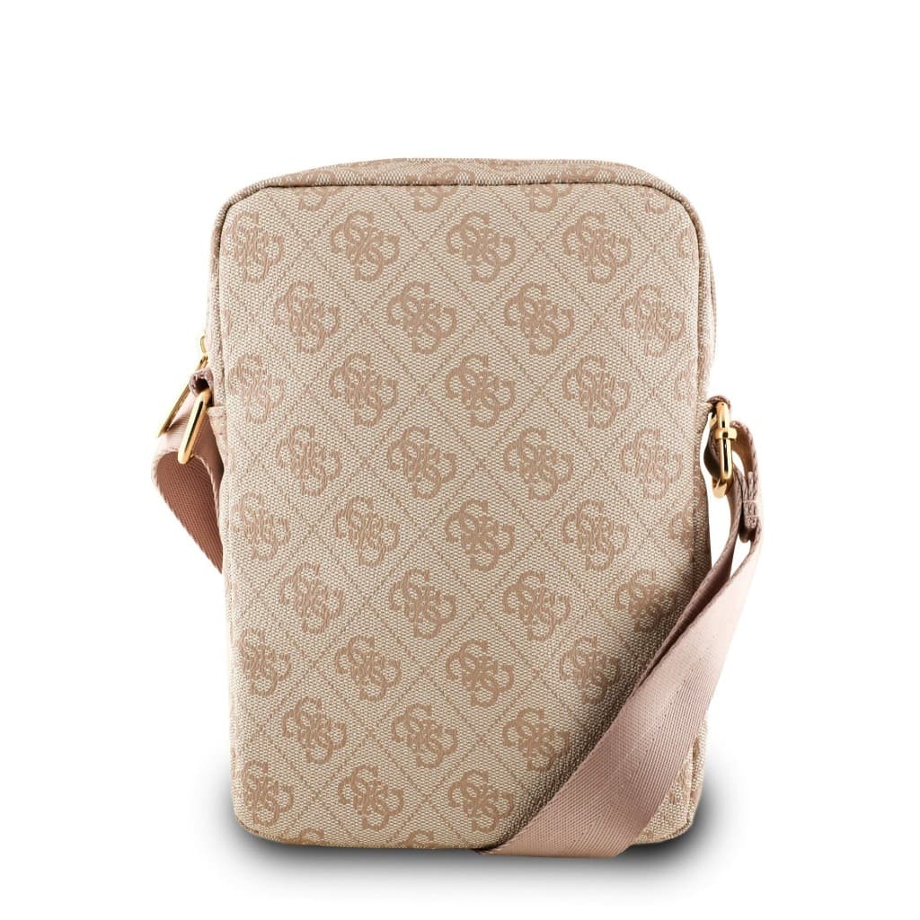 Kabelka Guess PU 4G Triangle Logo 8" Pink - náhled 3