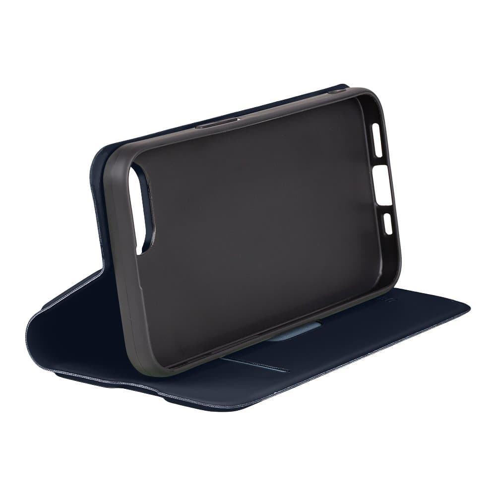 Knížkové pouzdro OBAL:ME SmoothTouch pro Apple iPhone 16e Dark Blue - náhled 3