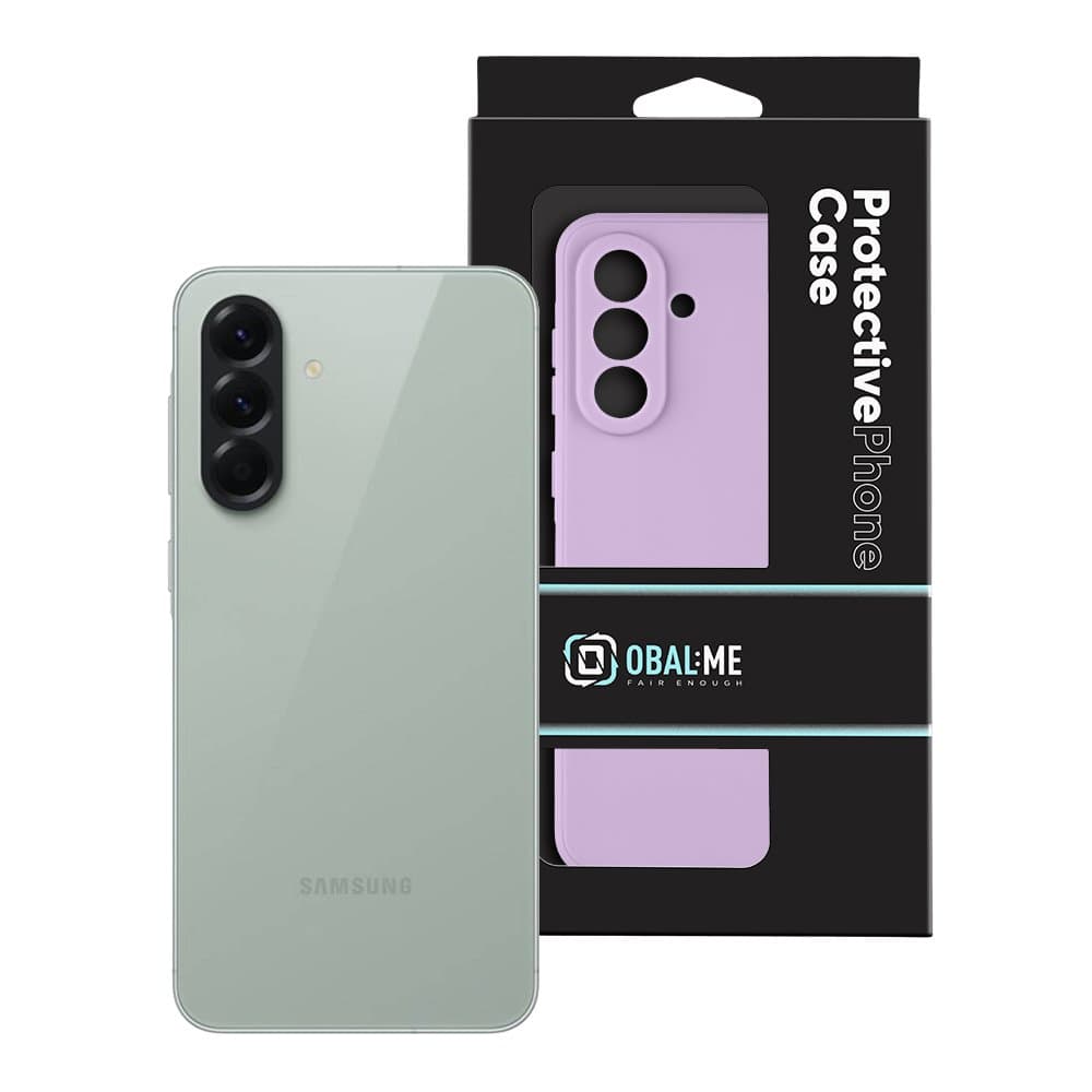 Zadní kryt OBAL:ME Matte TPU pro Samsung Galaxy A56 5G Purple - náhled 3