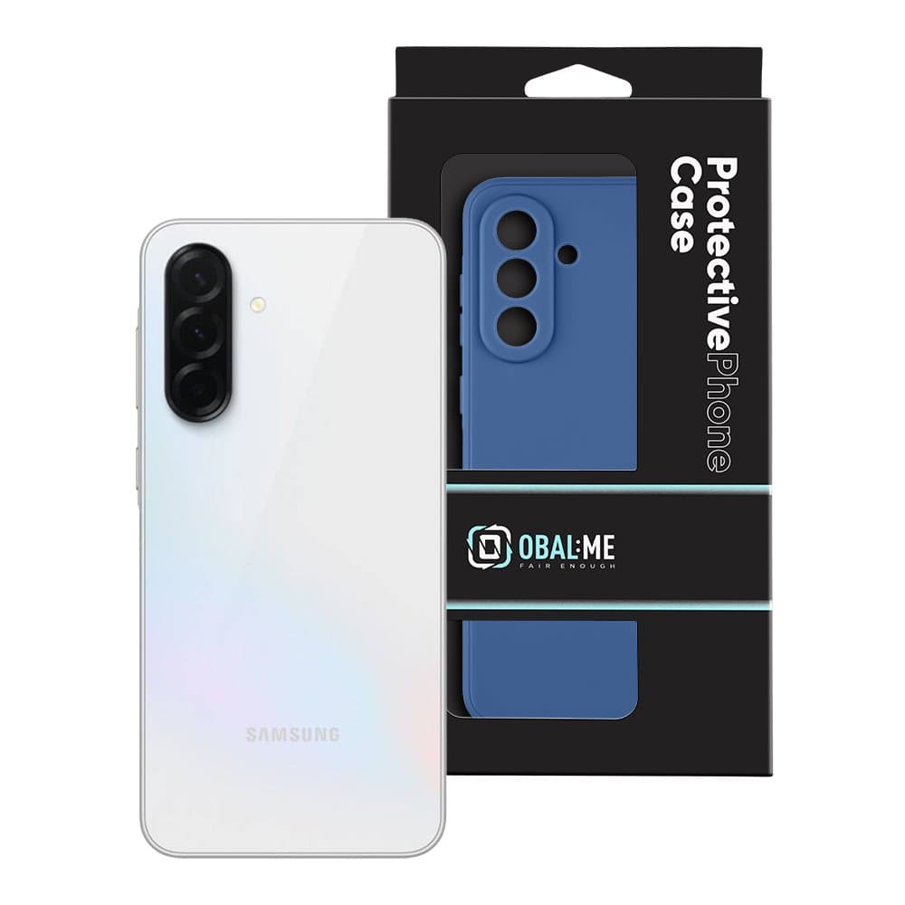 Zadní kryt OBAL:ME Matte TPU pro Samsung Galaxy A36 5G Dark Blue - náhled 3