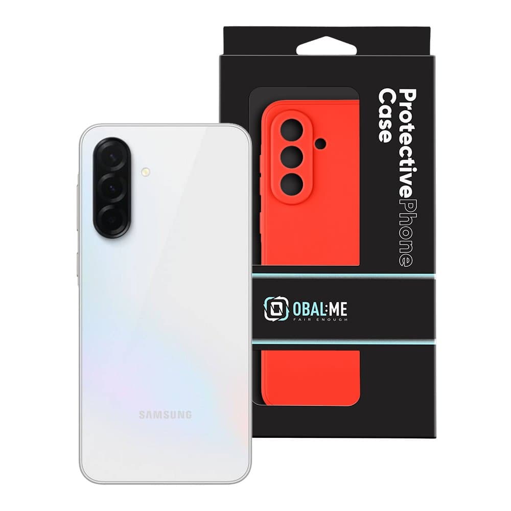 Zadní kryt OBAL:ME Matte TPU pro Samsung Galaxy A36 5G Red - náhled 3