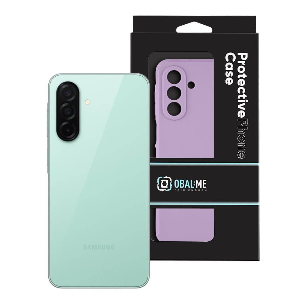 Zadní kryt OBAL:ME Matte TPU pro Samsung Galaxy A26 5G Purple - náhled 3