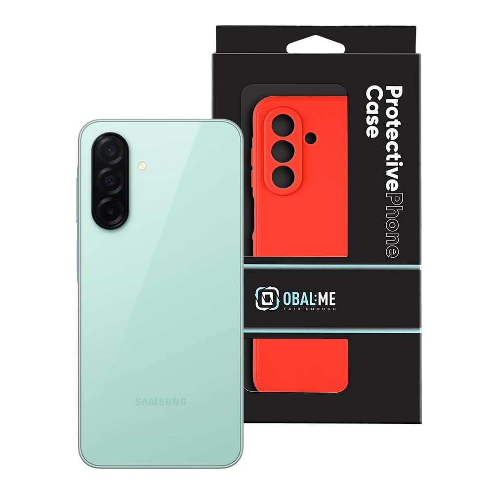 Zadní kryt OBAL:ME Matte TPU pro Samsung Galaxy A26 5G Red - náhled 3