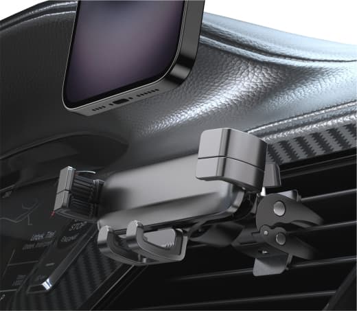 Držák Swissten Gravity S-Grip G3-AV4 do ventilace černý - náhled 3