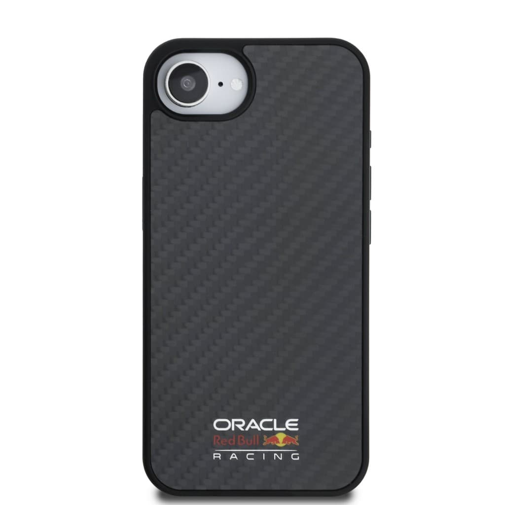 Zadní kryt Red Bull Carbon Shiny Logo MagSafe pro iPhone 16e Black - náhled 3