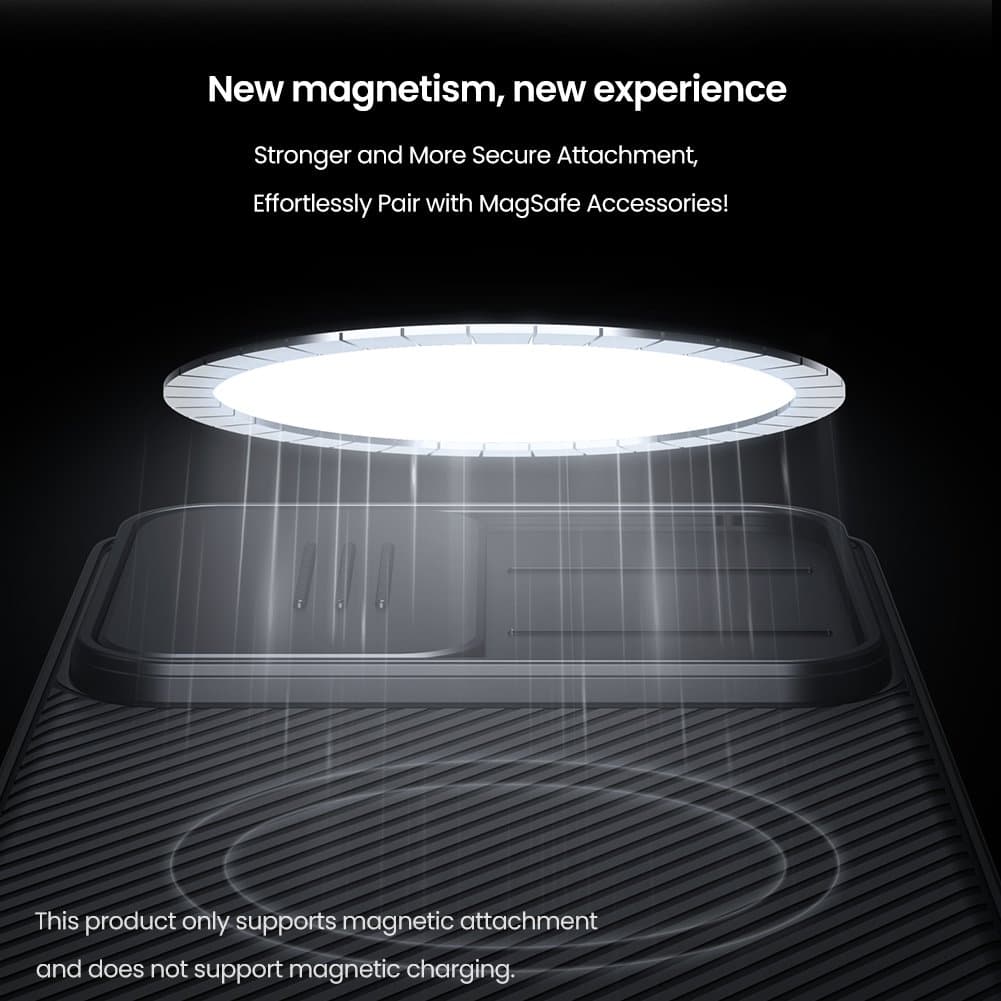 Zadní kryt Nillkin CamShield PRO Magnetic pro Samsung Galaxy S25 Ultra Black - náhled 3