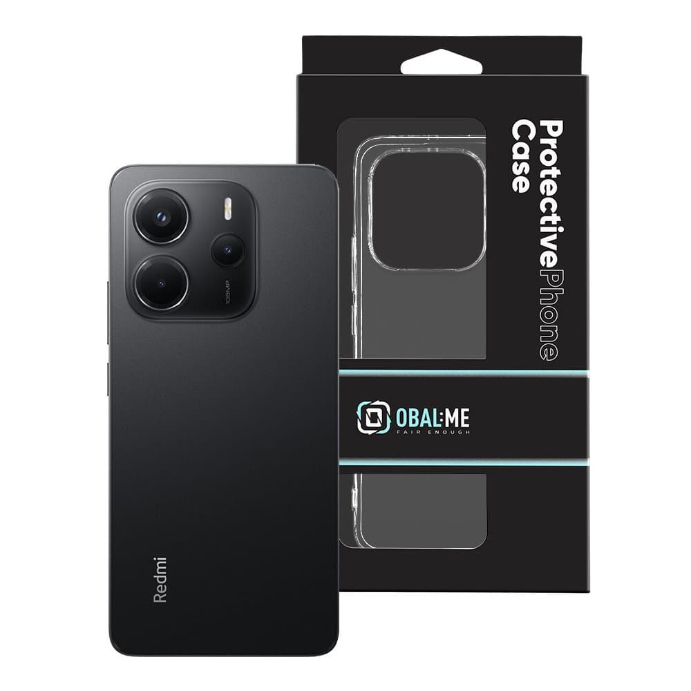 Zadní kryt OBAL:ME TPU pro Xiaomi Redmi Note 14 4G Transparent - náhled 3