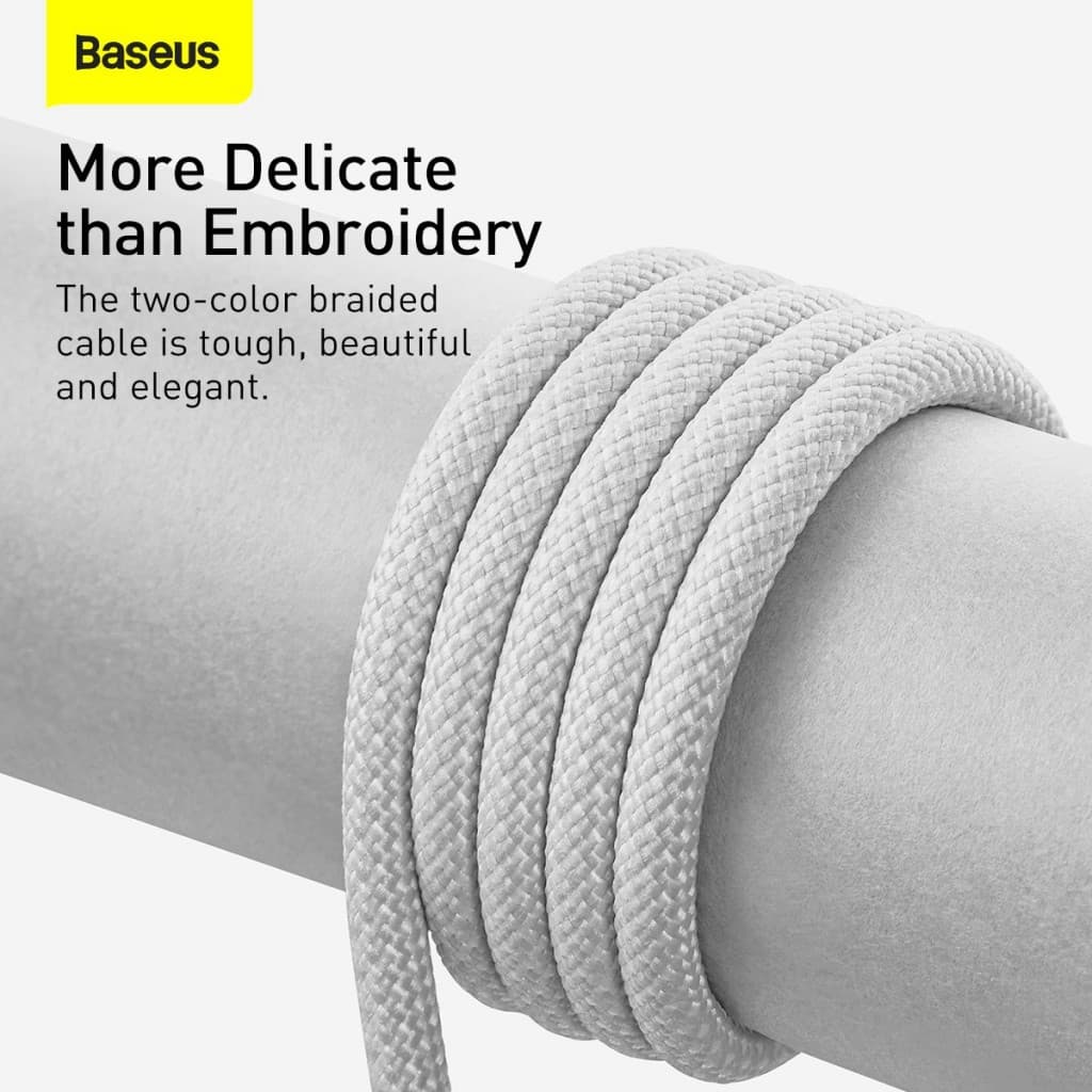 Datový kabel Baseus Dynamic Series Fast Charging USB-A - Lightning 2.4A 1m White - náhled 3