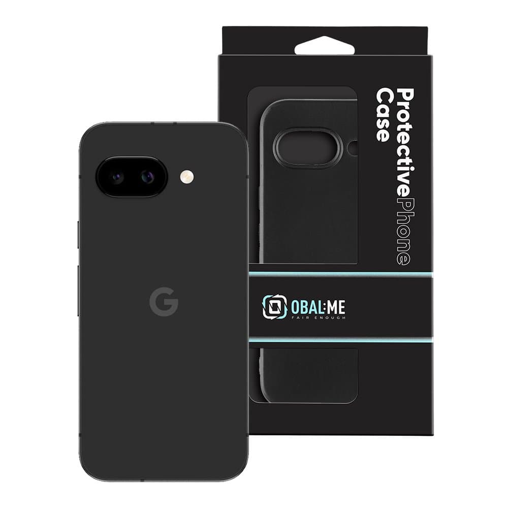 Zadní kryt OBAL:ME Matte TPU pro Google Pixel 9a Black - náhled 3