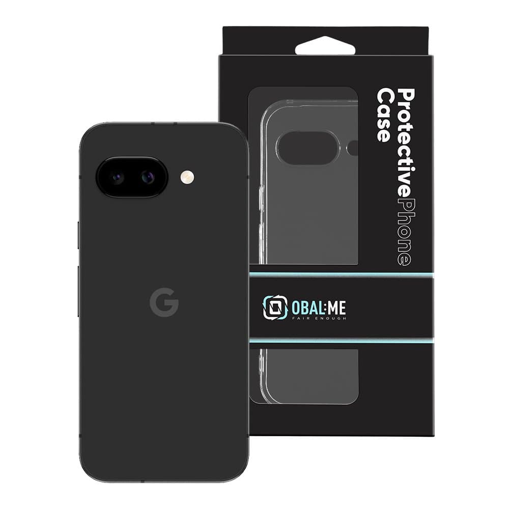 Zadní kryt OBAL:ME TPU pro Google Pixel 9a Transparent - náhled 3
