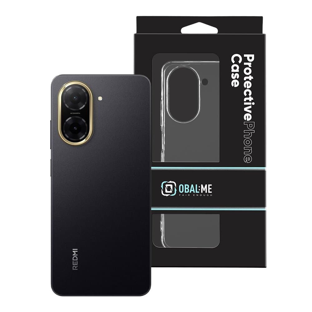 Zadní kryt OBAL:ME TPU pro Xiaomi Redmi A5 Transparent - náhled 3