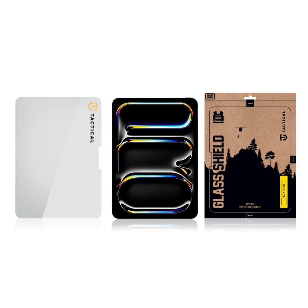 Tvrzené sklo Tactical Glass Shield pro iPad Pro 11 2024 Clear - náhled 3