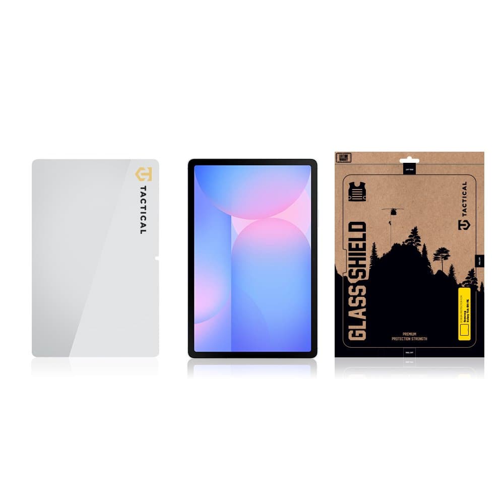 Tvrzené sklo Tactical Glass Shield pro Samsung Galaxy Tab S10 FE Clear - náhled 3