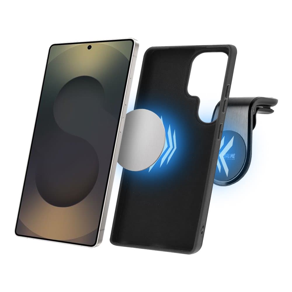 Magnetický držák do auta OBAL:ME MagClip Black - náhled 3