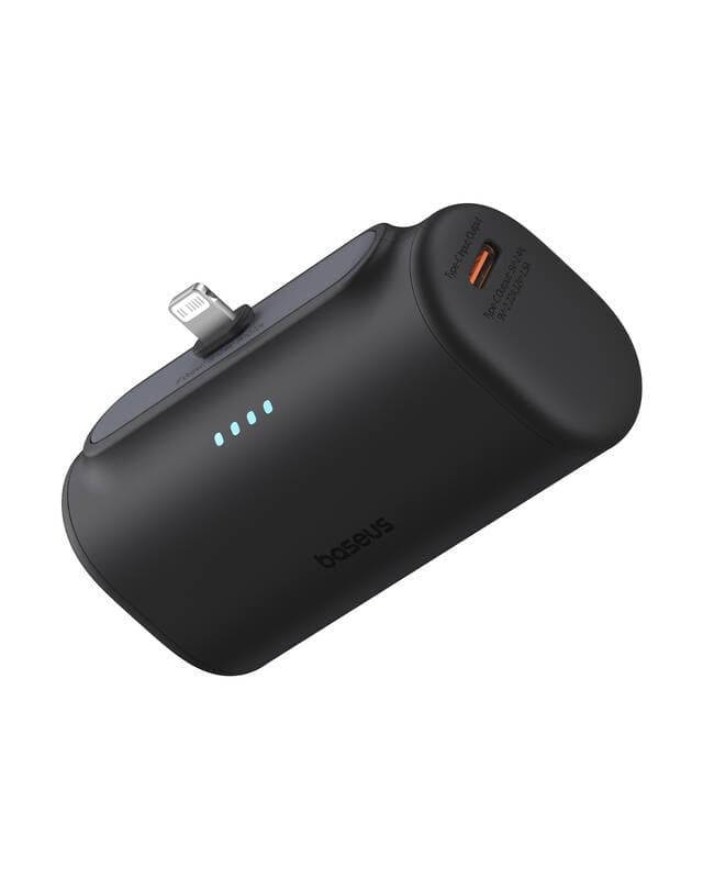 Powerbanka Baseus Compact (IP Edition) 20W Fast Charge USB-C 5000mAh Cluster Black - náhled 3