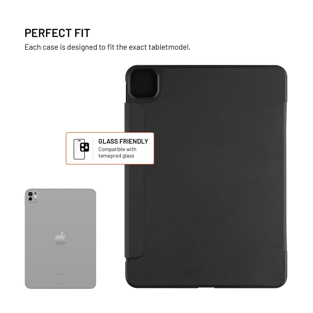 Pouzdro FIXED Trinity Case pro Apple iPad Pro 11" M4 (2024) se stojánkem, černé - náhled 3