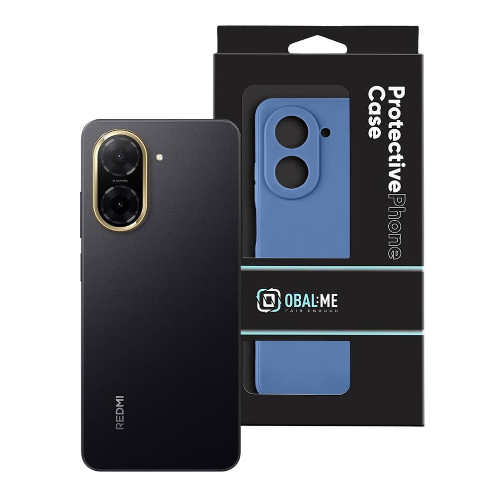 Zadní kryt OBAL:ME Matte TPU pro Xiaomi Redmi A5 Dark Blue - náhled 3