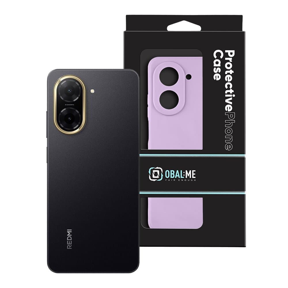 Zadní kryt OBAL:ME Matte TPU pro Xiaomi Redmi A5 Purple - náhled 3